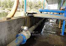 泥水一体化工程应用FLDC系列污水电磁流量计